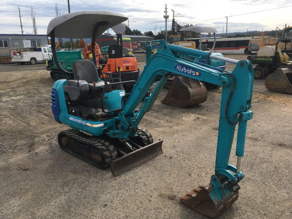 1994 Kubota K-015 Mini Hydraulic Exvcavator