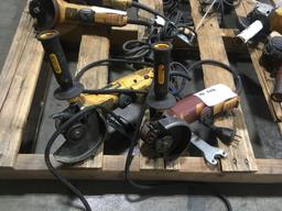 Dewalt 4-1/2in Angle Grinders Qty 2