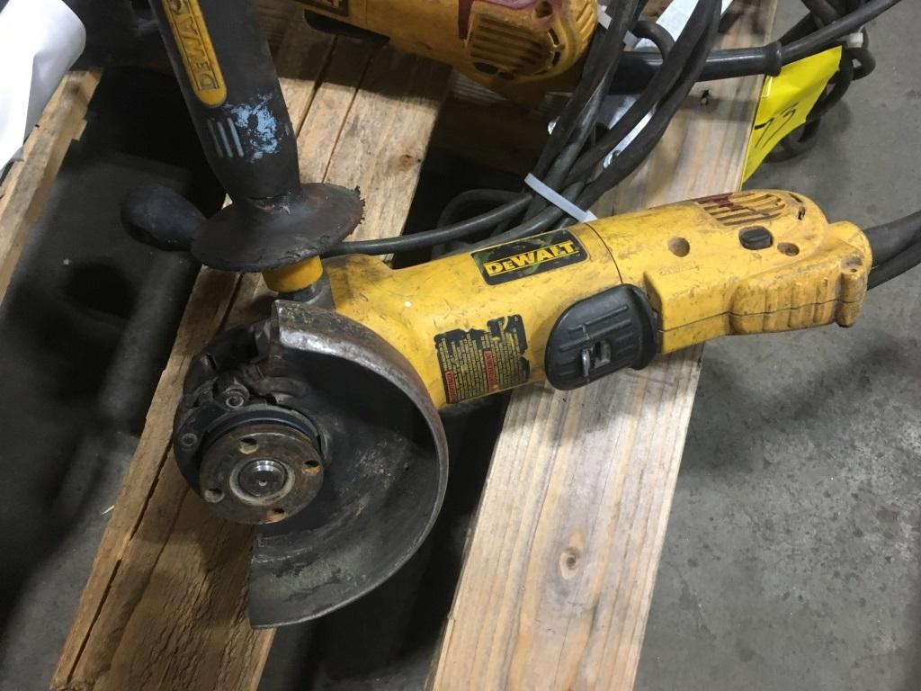 Dewalt 4-1/2in Angle Grinders Qty 2