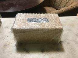 Pandpal Wood Tissue Box Covers Qty 3
