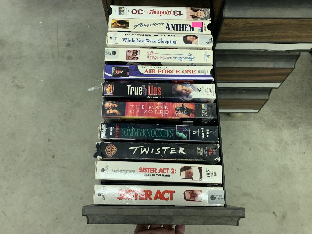 VHS Storage Drawers