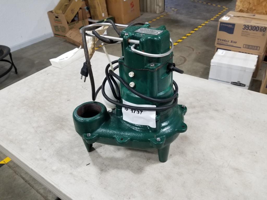 2016 Zoeller M267-F Sewage Pump