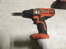 Black & Decker Cordless Drills Qty 2