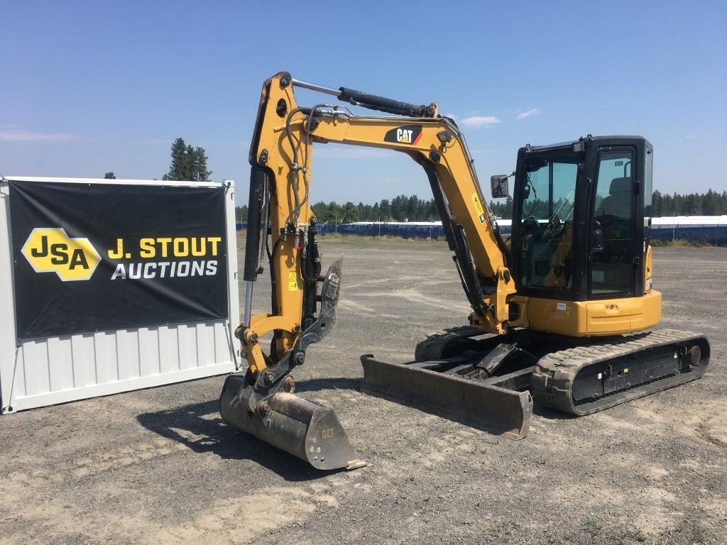 2017 Caterpillar 305E2CR CR Mini Hydraulic Excavat