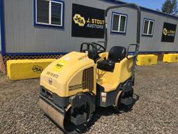 2016 Wacker RD12A-90 Tandem Vibratory Roller