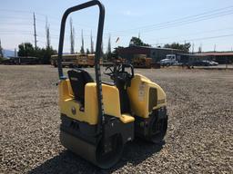 2016 Wacker RD12A-90 Tandem Vibratory Roller