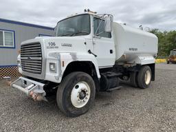 1995 Ford L8000 S/A Water Truck