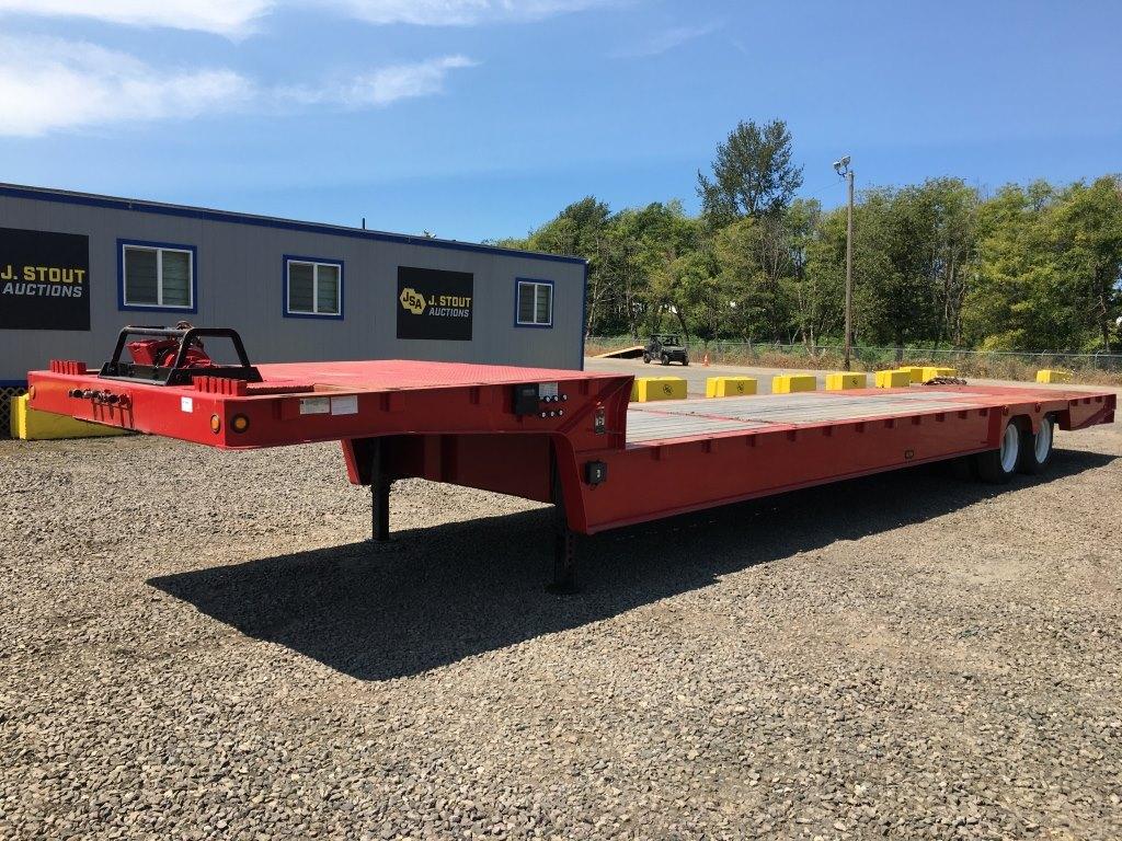 2009 Trail King TK10HT Hydraulic Tail Trailer