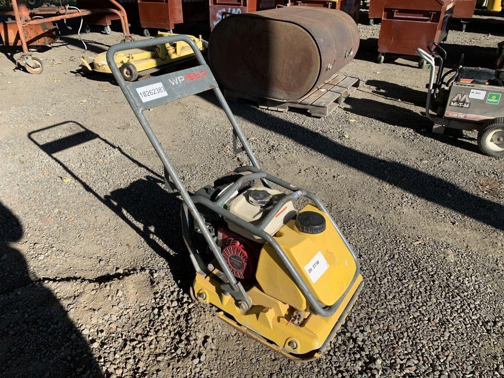 2016 Wacker WP1550AW Plate Compactor