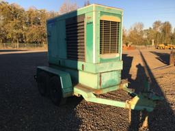 1989 Onan 100DGD Towable Generator