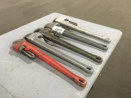 Ridgid 24" Pipe Wrenches, Qty. 5