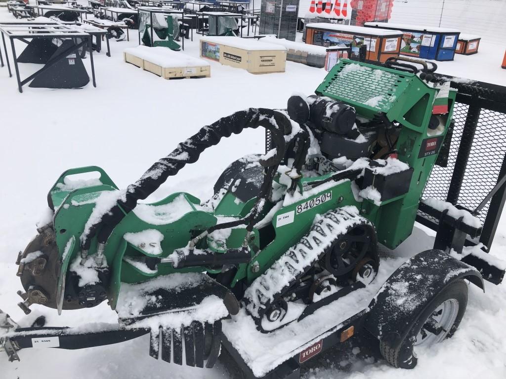 Toro STX-26 Mini Walk Behind Stump Grinder