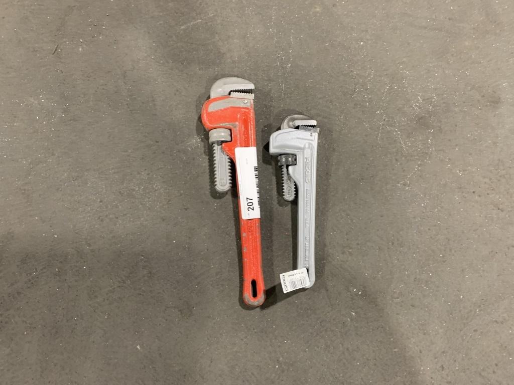 Ridgid Pipe Wrenches, Qty. 2