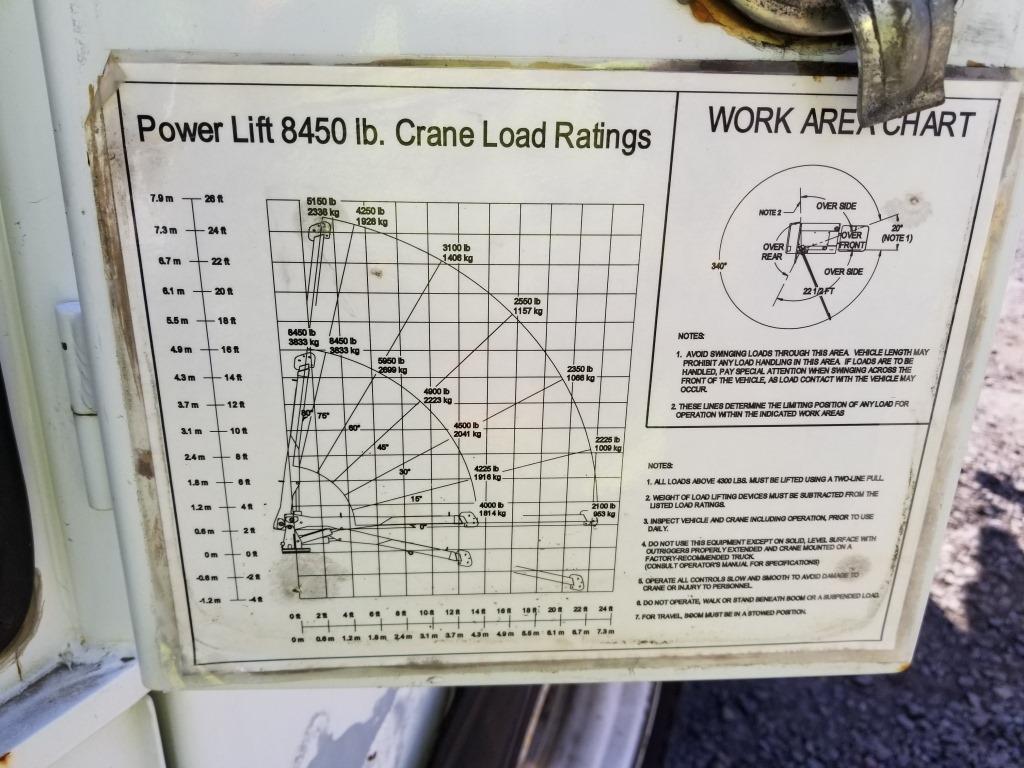 2000 Ford F650 Utility Truck