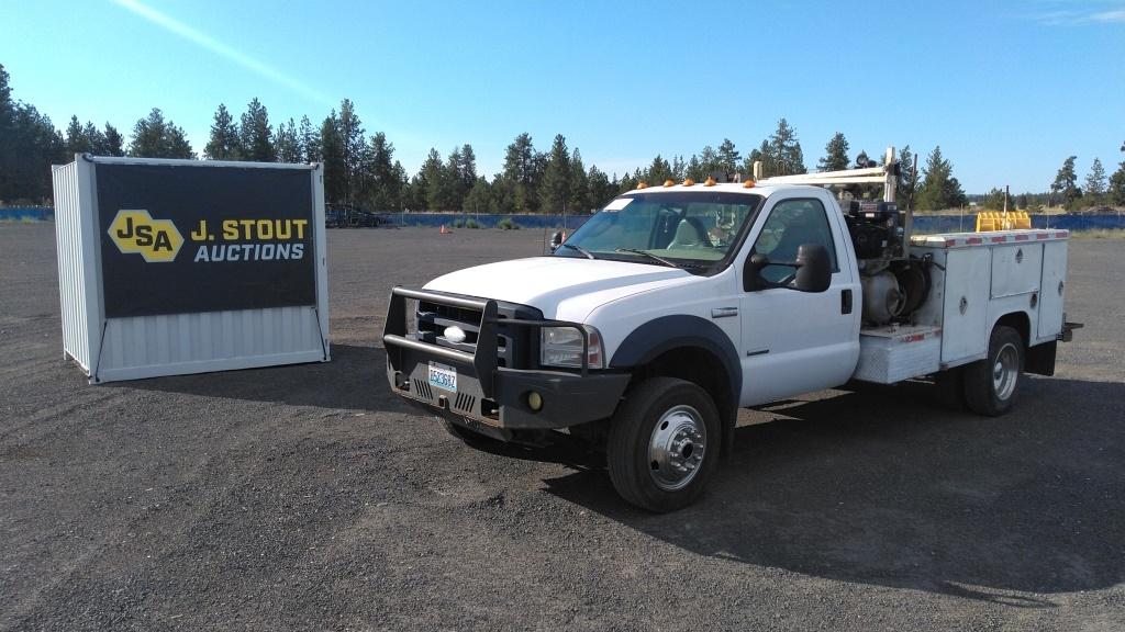 2006 Ford F550 4x4 Utility Truck