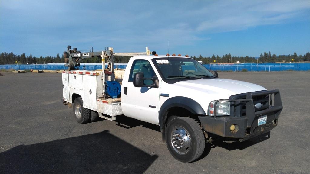 2006 Ford F550 4x4 Utility Truck