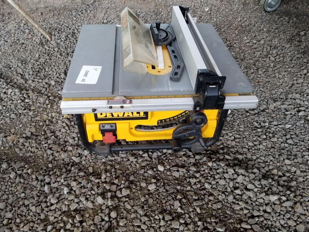 DeWalt DW745 Table Saw