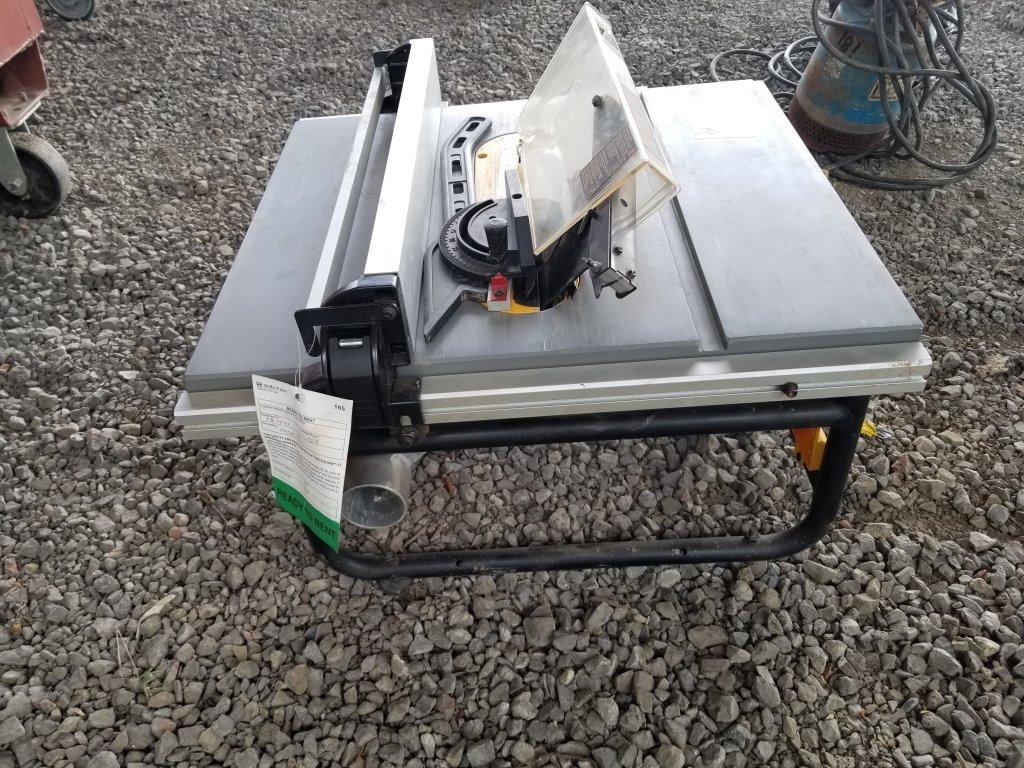 DeWalt DW745 Table Saw