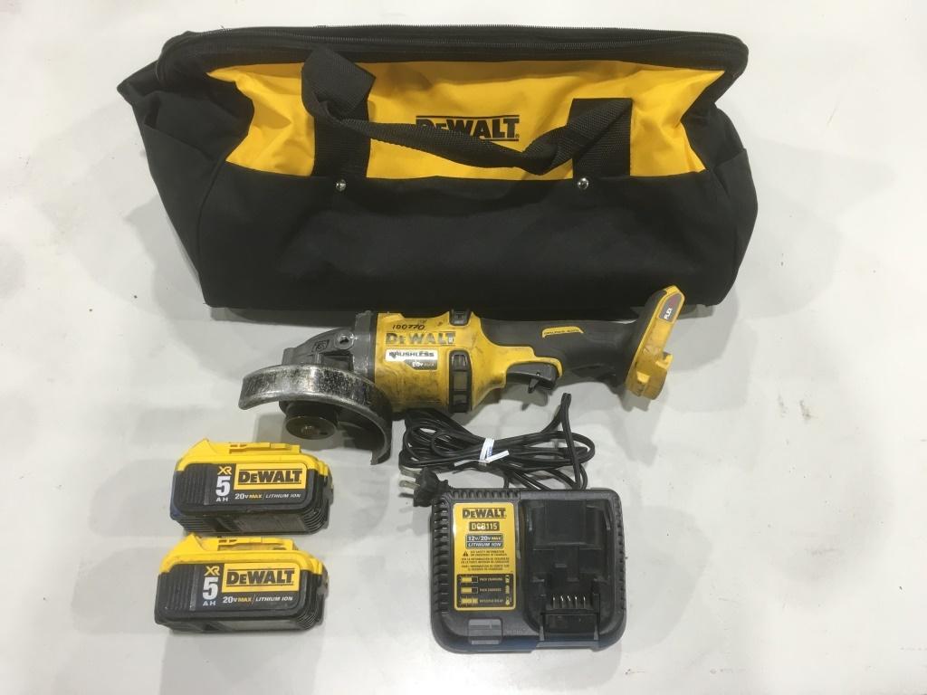 DeWalt DCG414 60V Grinder