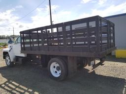 1992 Ford F600 Flatbed Dump Truck