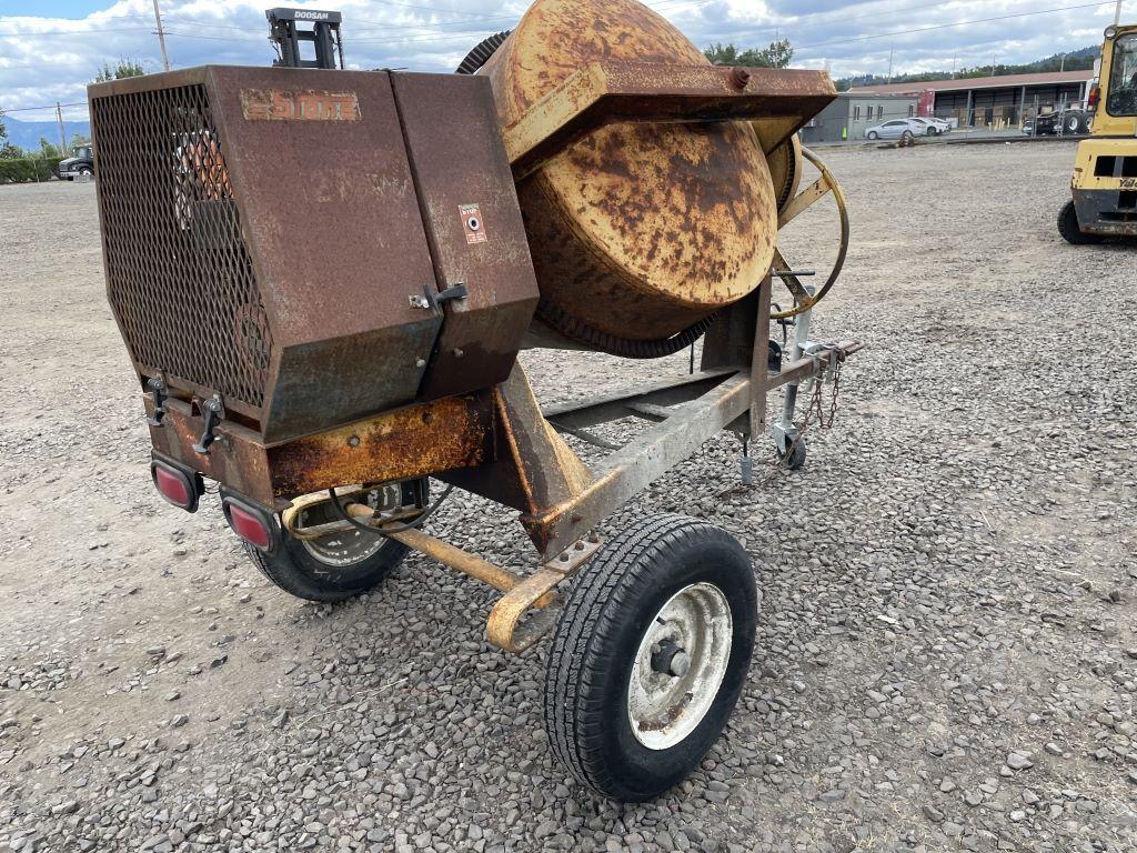 Stone 95CM Towable Cement Mixer