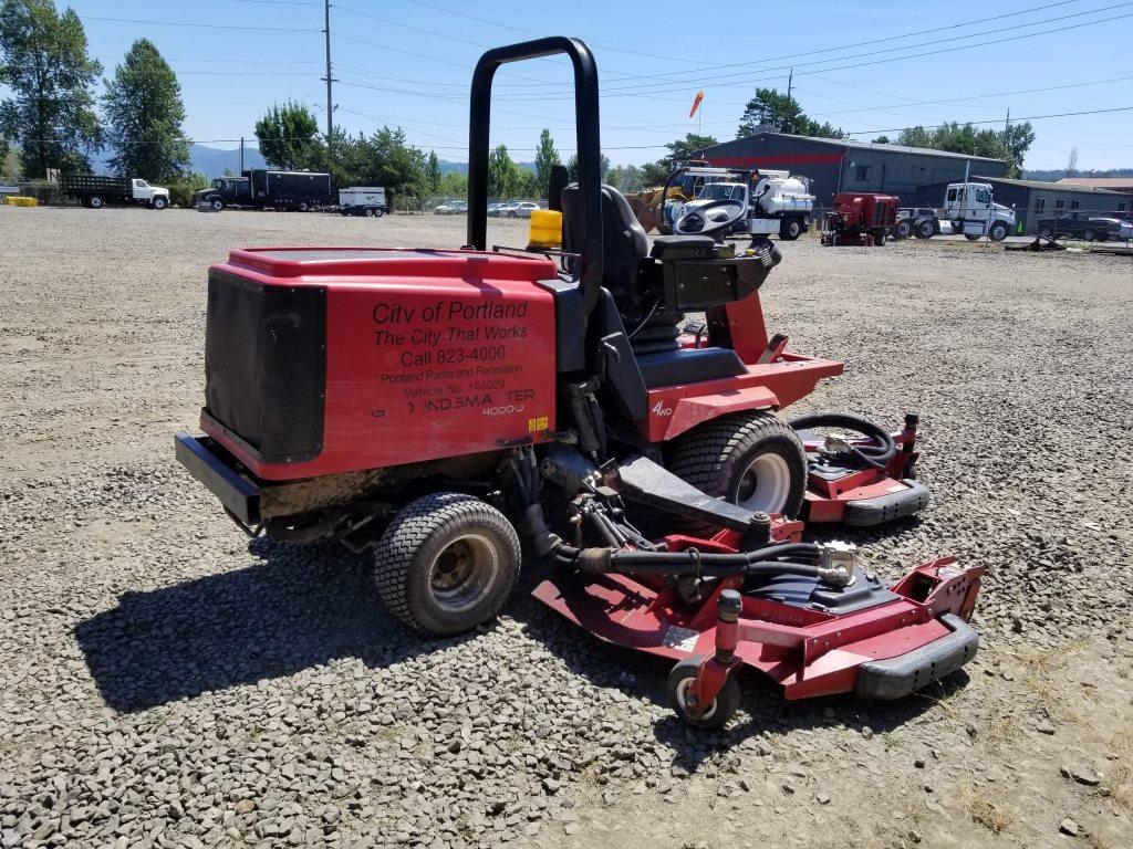 2014 Toro 4000-D 4x4 Grounds Mower