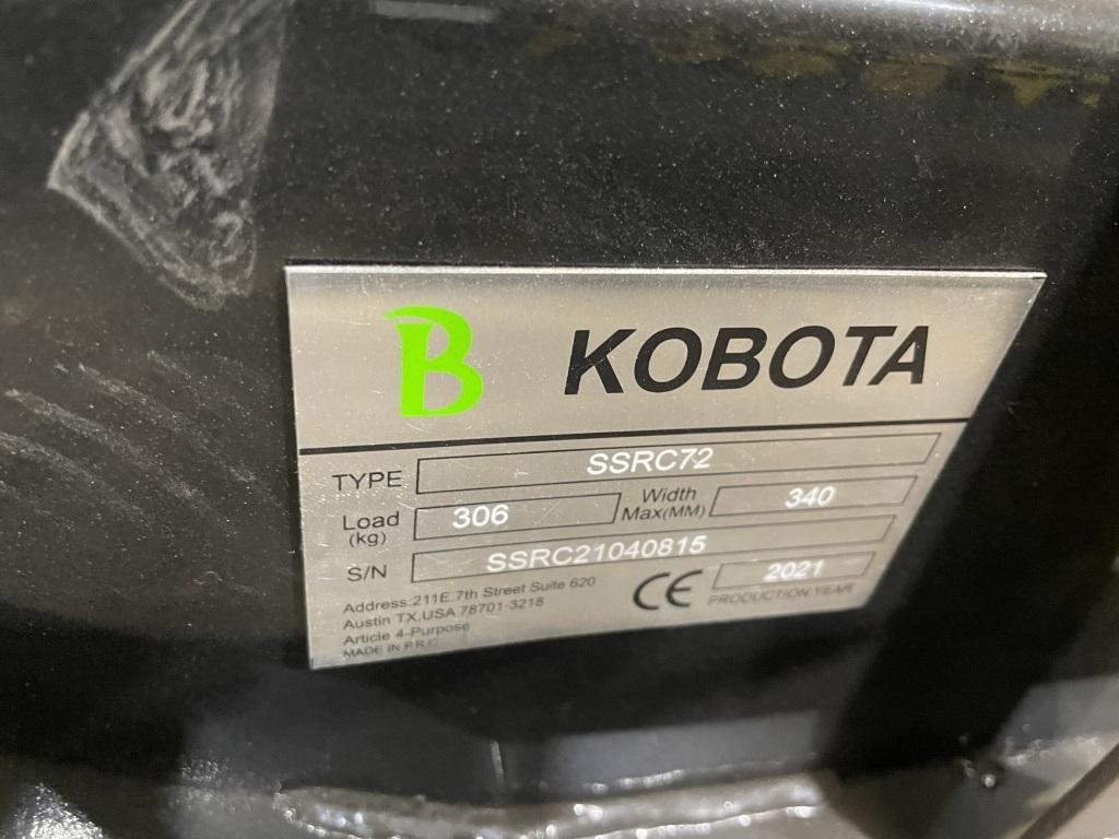 2021 Kobota SSRC72 Brush Cutter