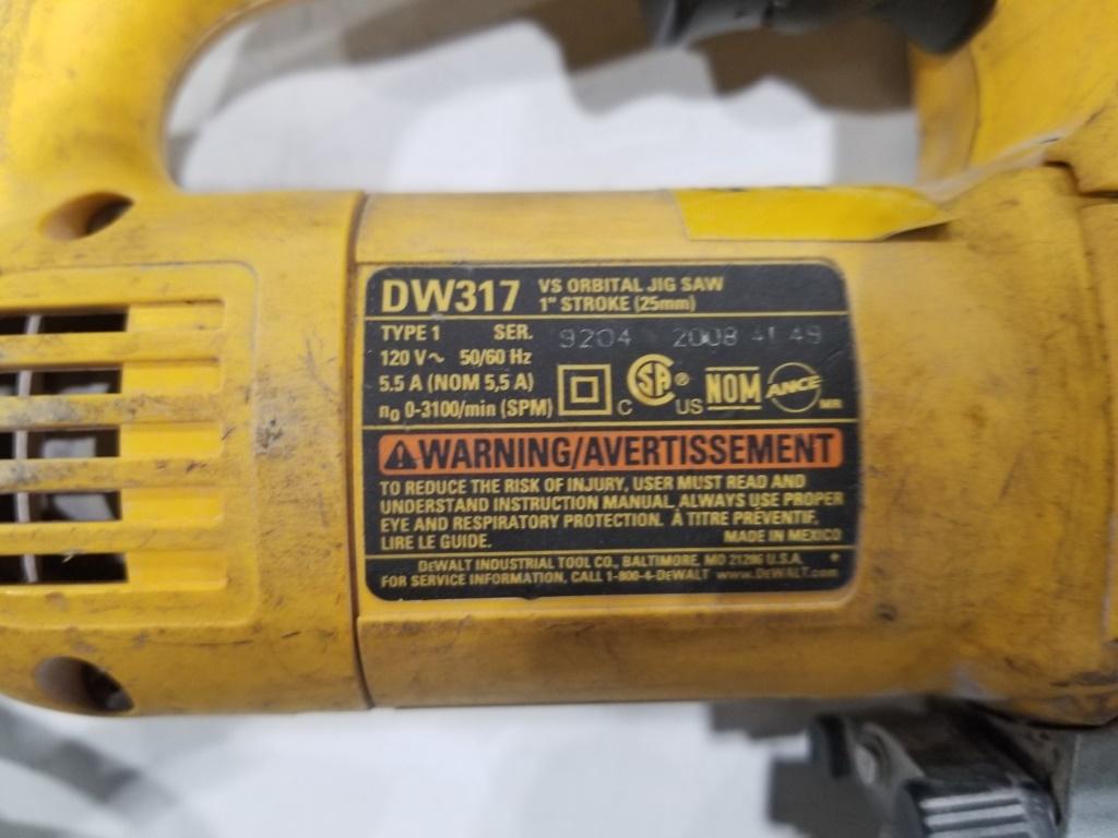 Dewalt DW317 Corded Jig Saw