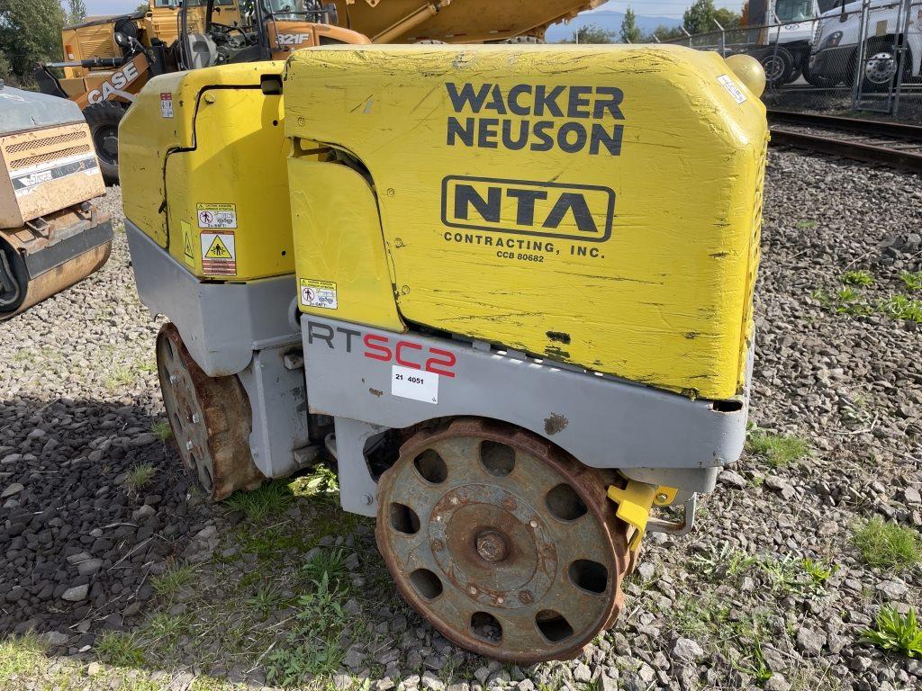 Wacker RTSC2 Walk Behind Compactor