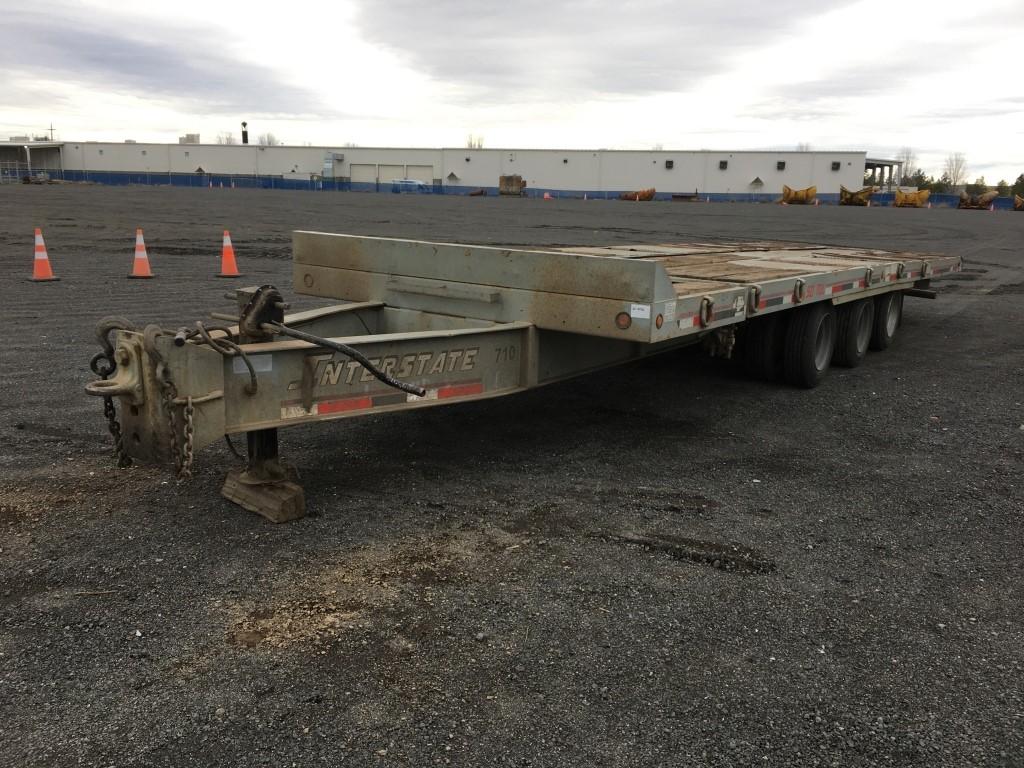 1999 Interstate 50TDL Tri-Axle Equipment Trailer