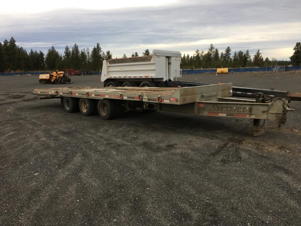 1999 Interstate 50TDL Tri-Axle Equipment Trailer