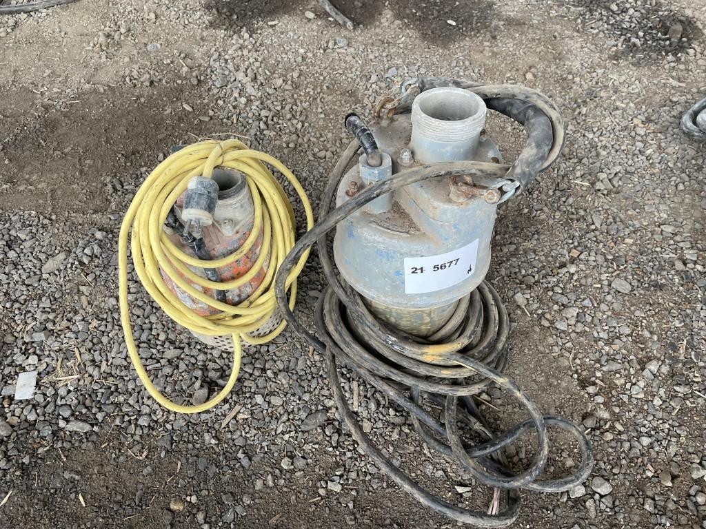 Submersible Pumps, Qty. 2