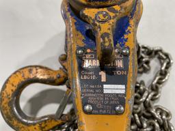 3/4-Ton Lever Chain Hoist, Qty. 1