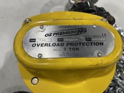 3-Ton Chain Hoist Overload Protection