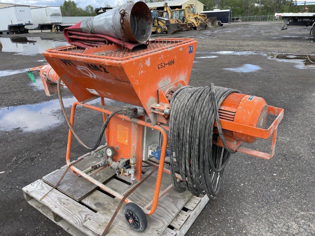 1998 PFT HM2 Portable Grout Pump