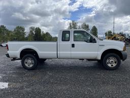 2005 Ford F350 XL SD 4x4 Extra Cab Pickup