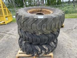 14.00-24 Tires w/Rims, Qty. 3