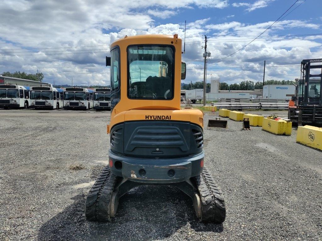 2017 Hyundai 35Z-9A Mini Hydraulic Excavator