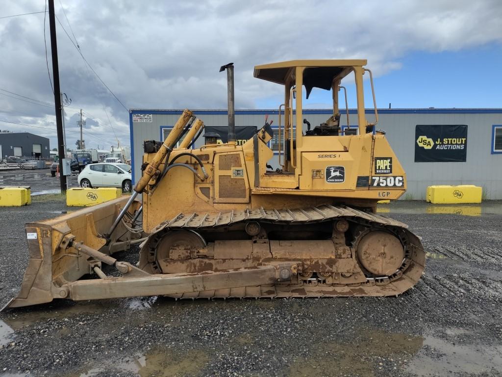 1996 John Deere 750C Crawler Dozer