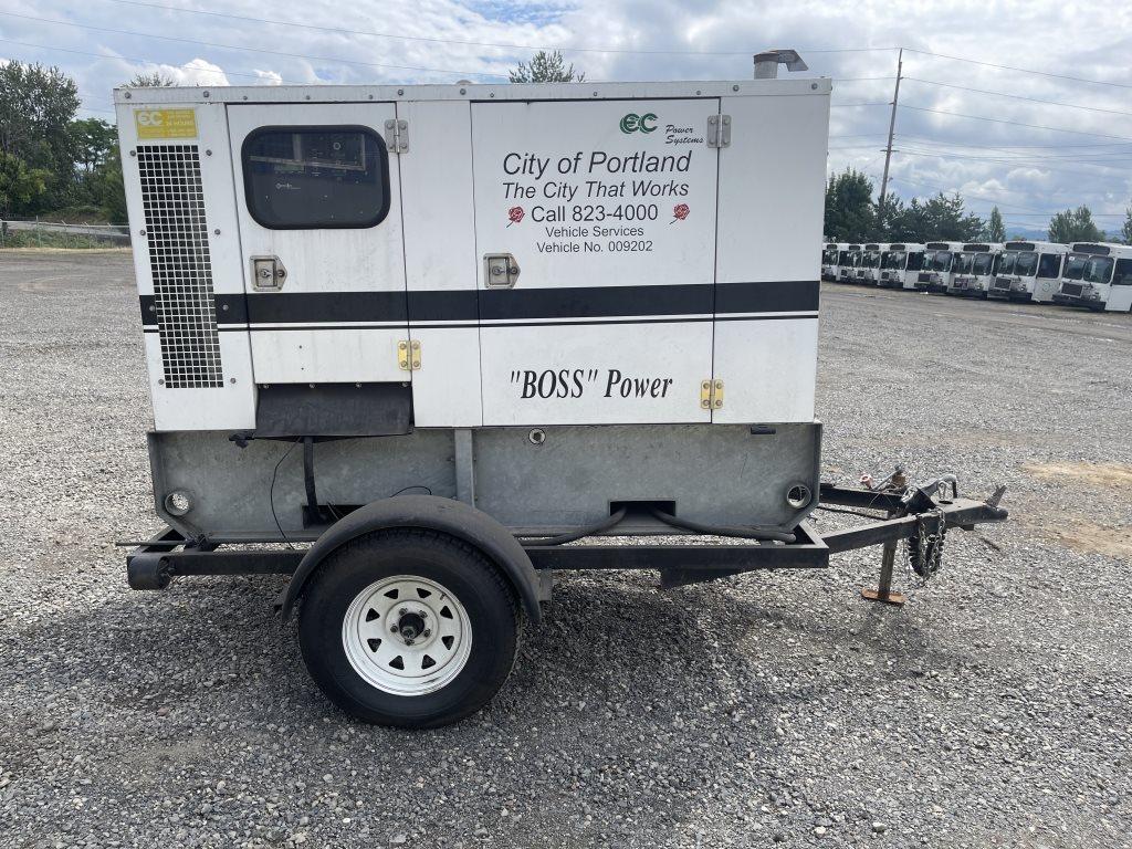 1999 Specialty Lighting Boss-P60 Towable Generator