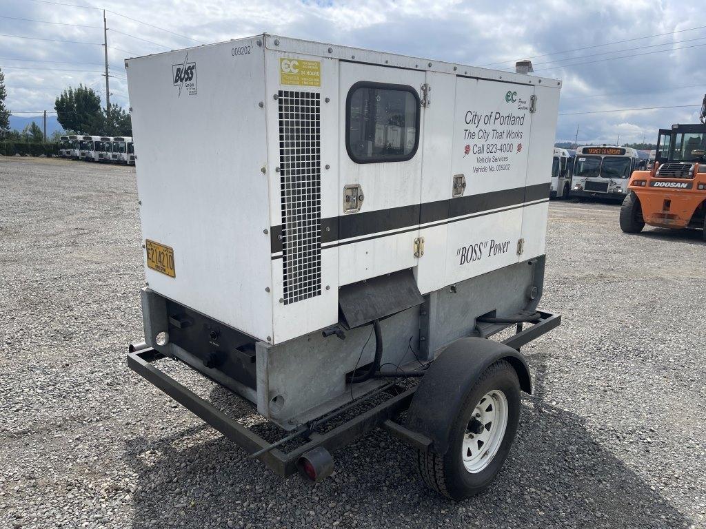 1999 Specialty Lighting Boss-P60 Towable Generator