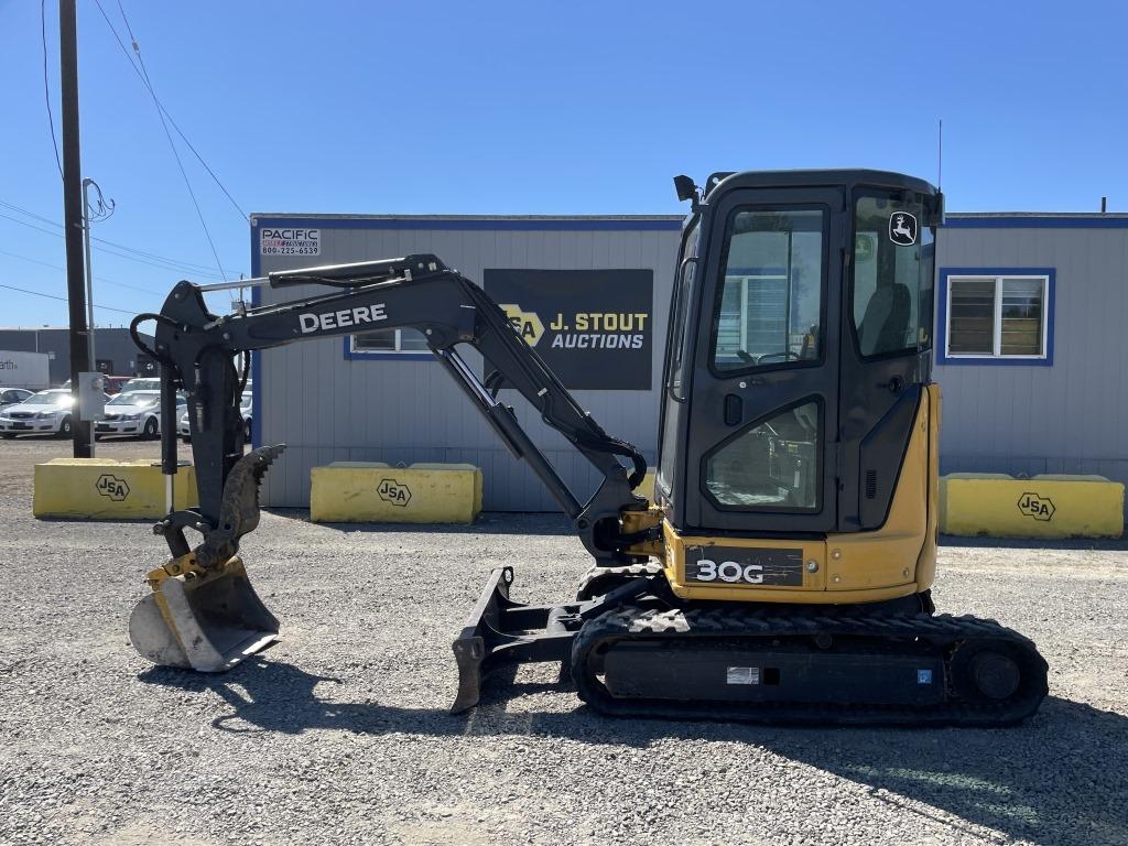 2018 John Deere 30G Mini Hydraulic Excavator