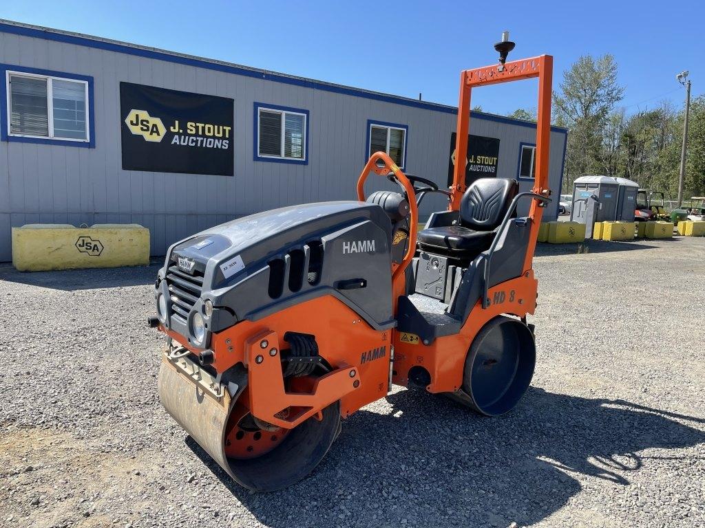 2016 Hamm HD8 VV Tandem Vibratory Roller