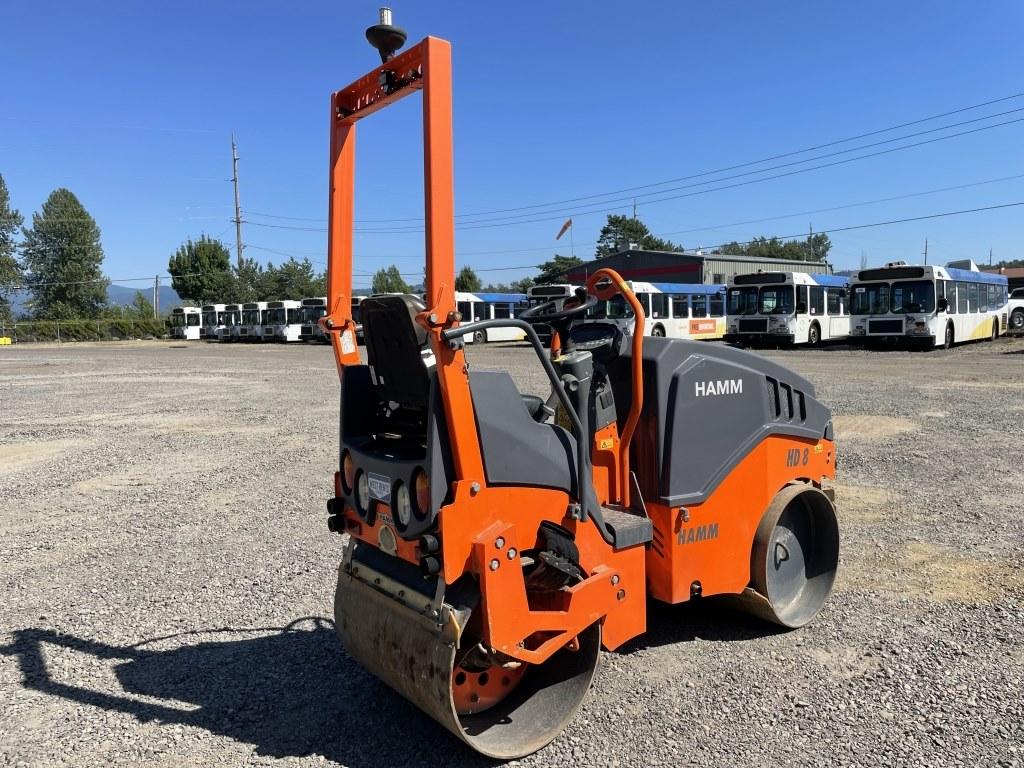 2016 Hamm HD8 VV Tandem Vibratory Roller