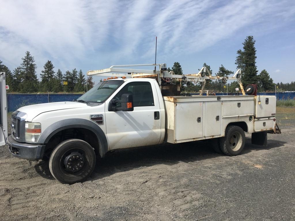 2008 Ford F450 XL Utility Truck