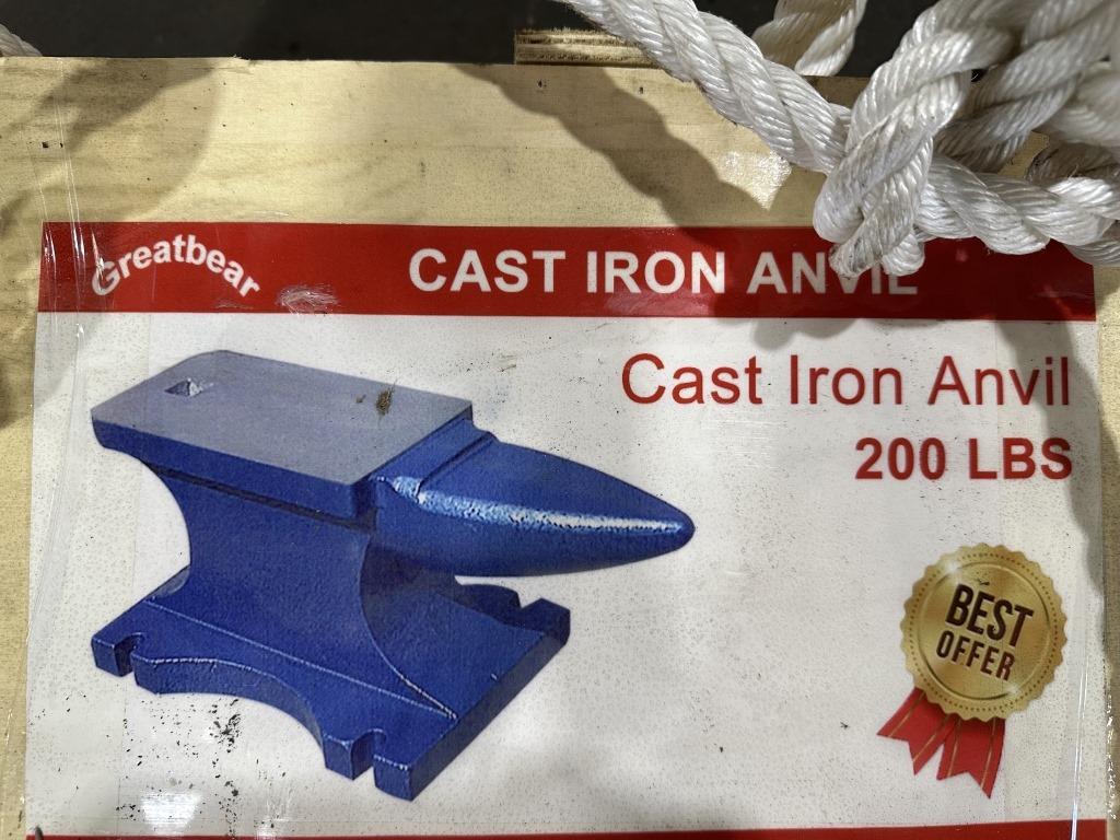 2022 Greatbear Cast Iron Anvil