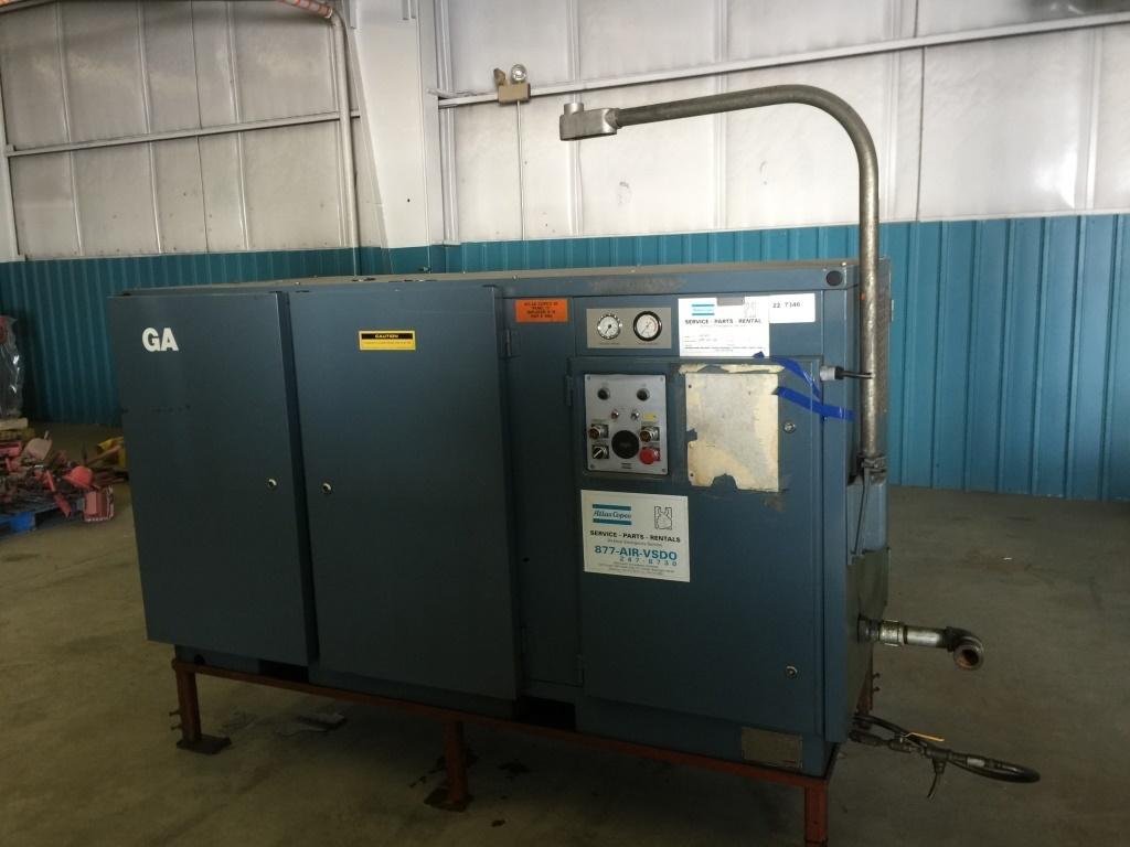 Atlas-Copco GA 407 Rotary Screw Air Compressor