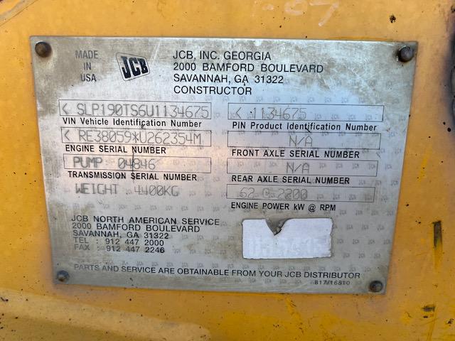 2006 JCB SLP 190 Robot Skidsteer Loader