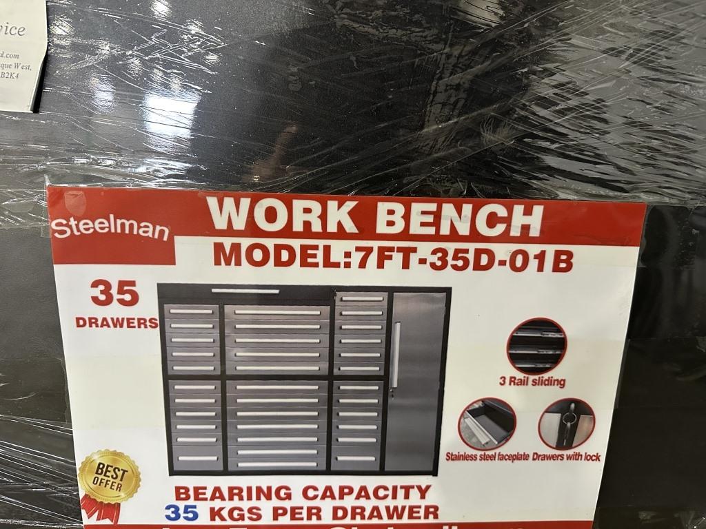 2022 Steelman 7FT-35D-1C Work Bench