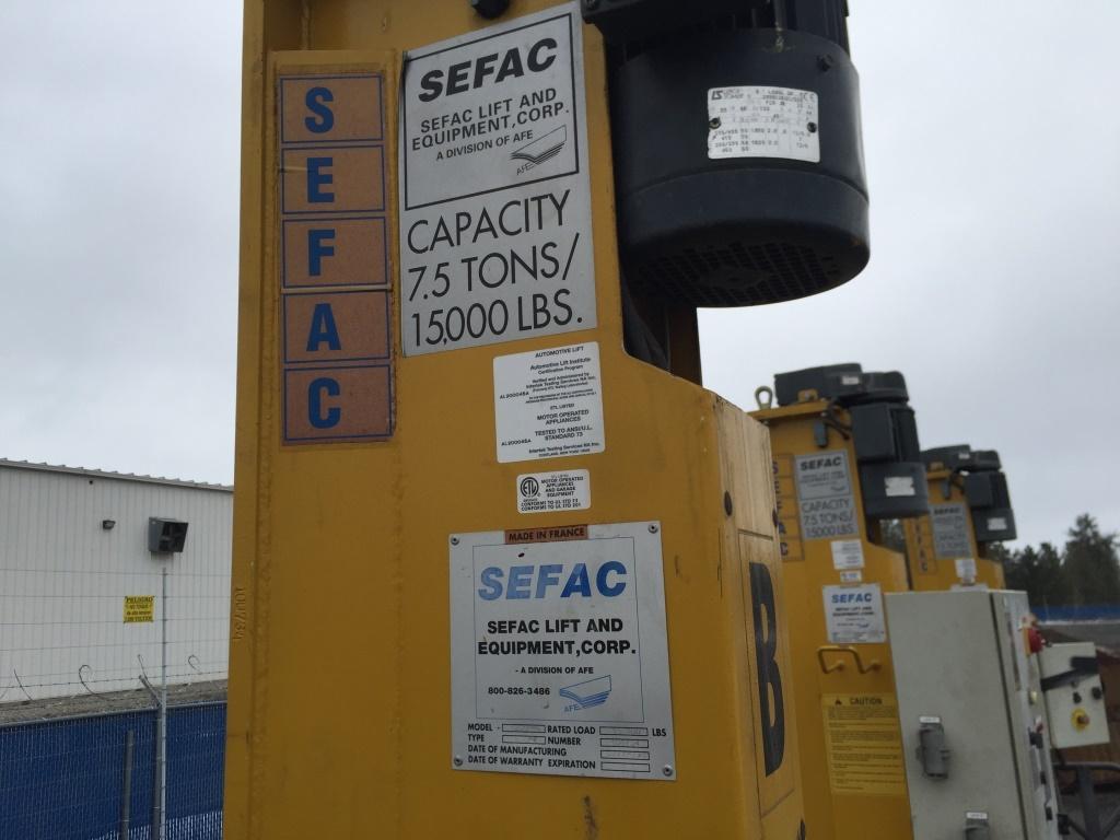 1999 Seafac 4-Post Auto Lift System